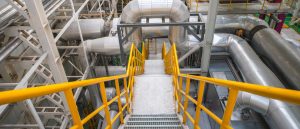Stair Treads and Non-Slip Nosings for Manufacturing Plants